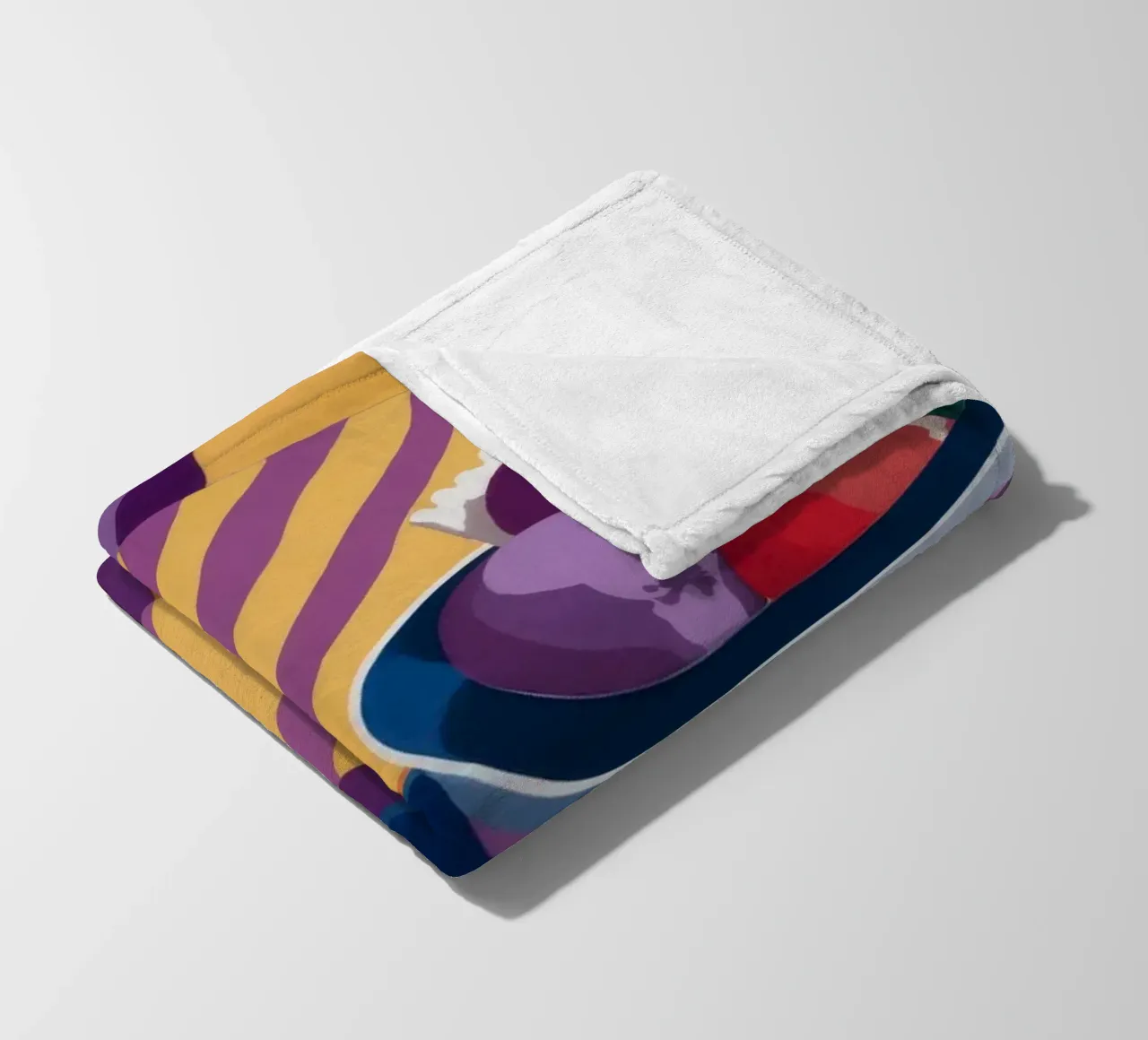 Amethyst Table Stillness fleece blanket by Tiga Bersama