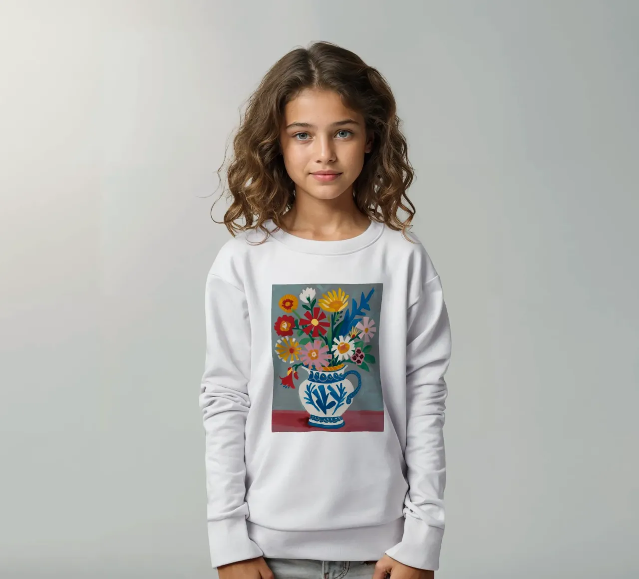 Florero Azure Menagerie sudadera para niño de Fable Tempa