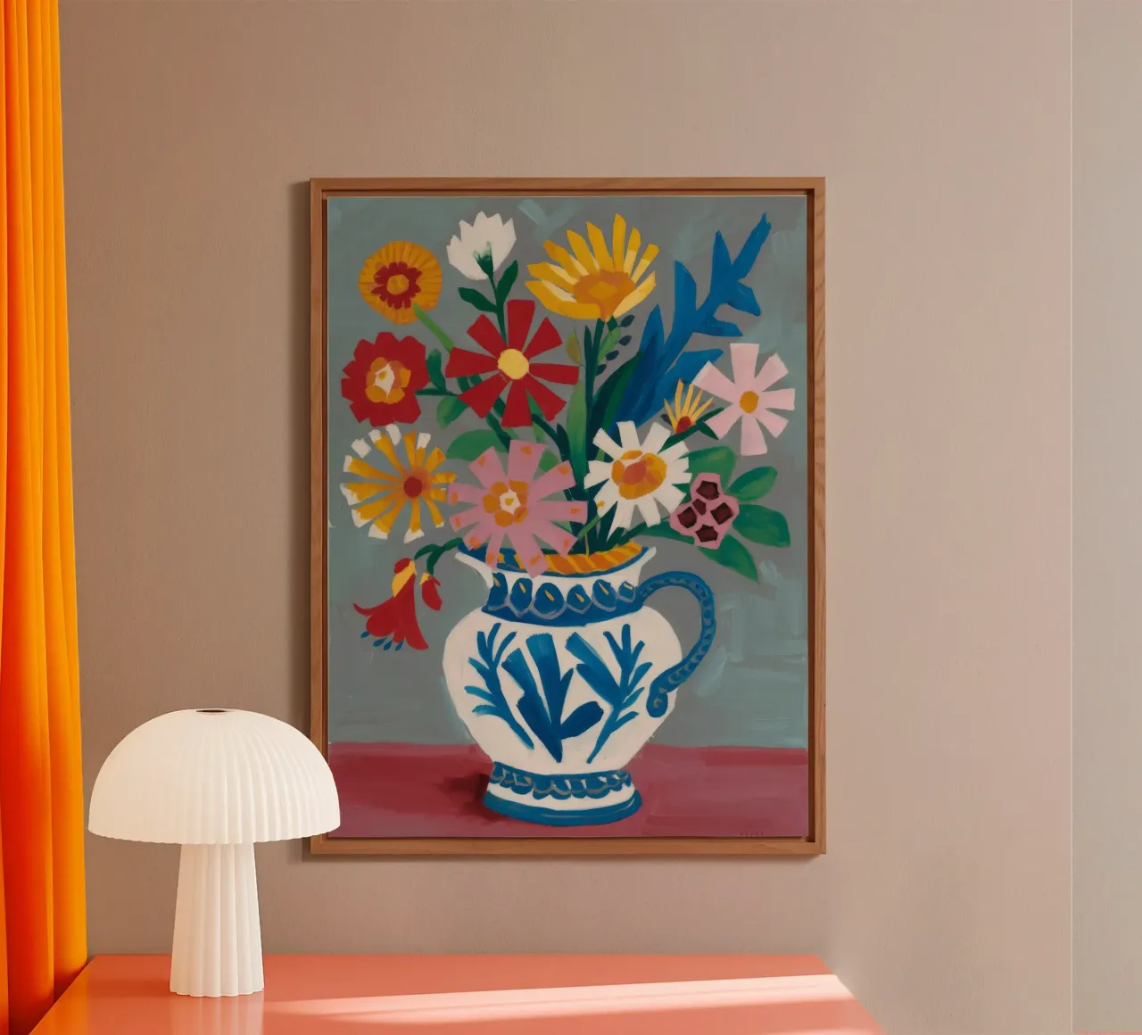 Azure Vase Menagerie forex plate by Fable Tempa