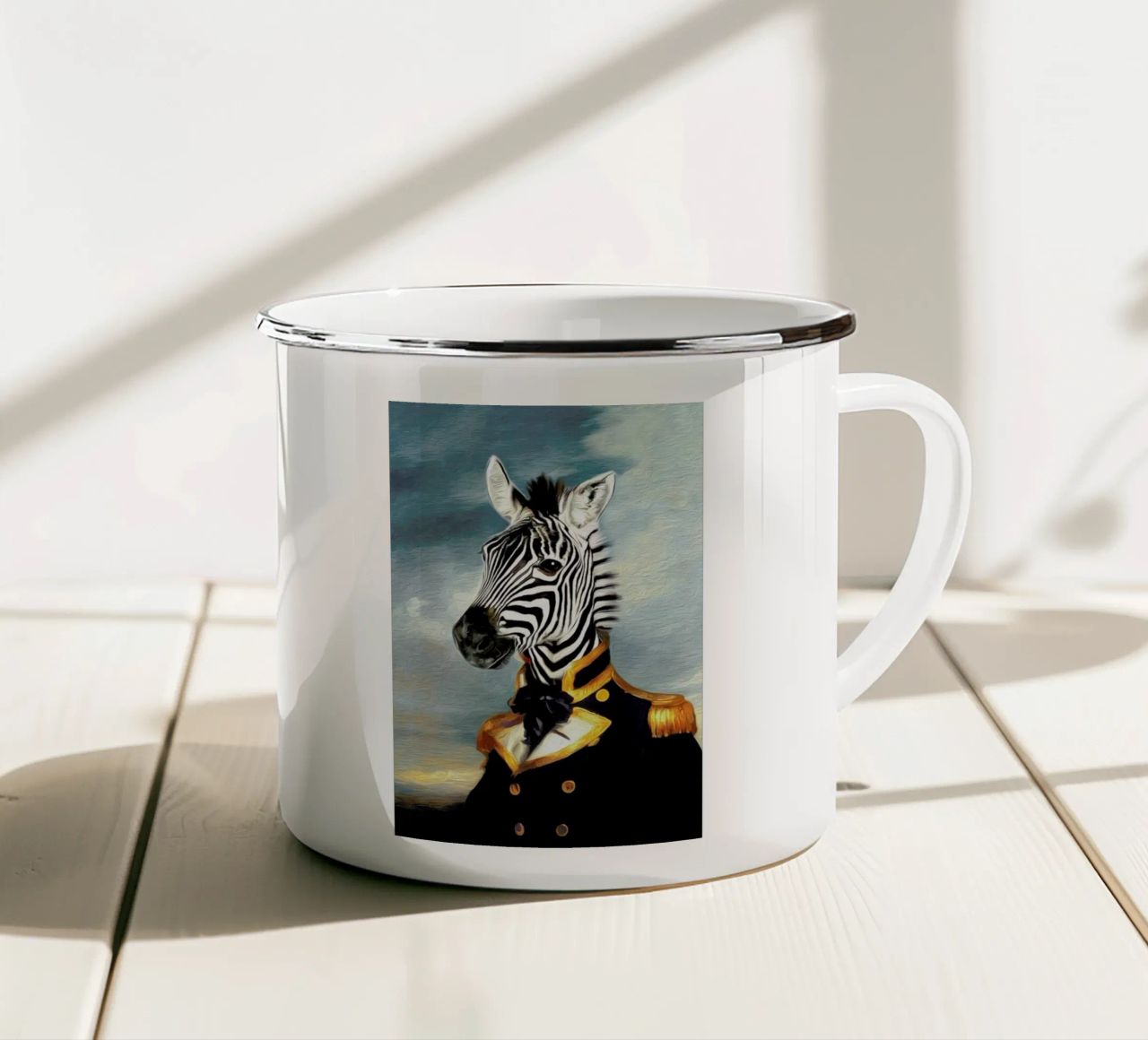 Zahir tazza in smalto da Tein Lucasson