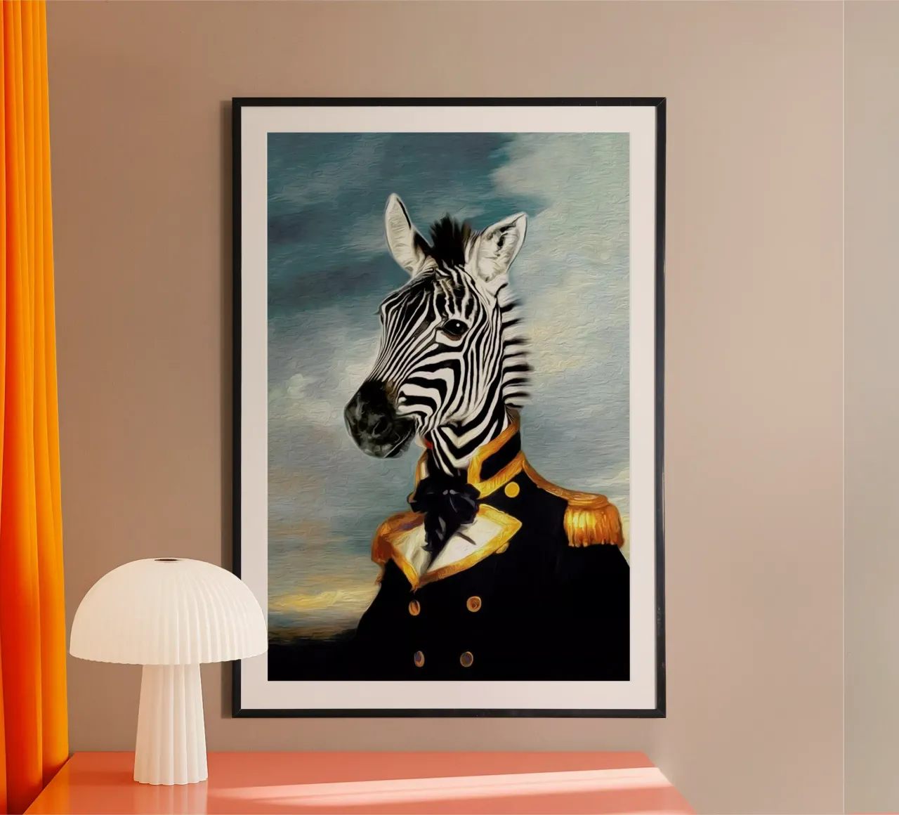 Zahir poster con telaio in alluminio da Tein Lucasson