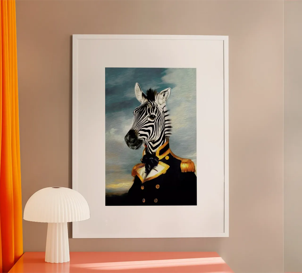 Zahir poster con telaio in alluminio da Tein Lucasson