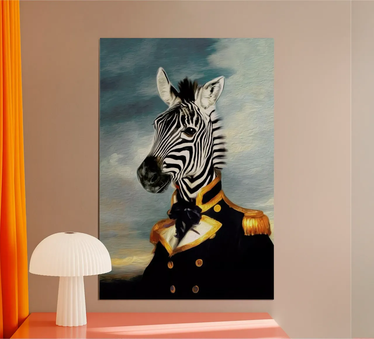 Zahir poster con telaio in alluminio da Tein Lucasson