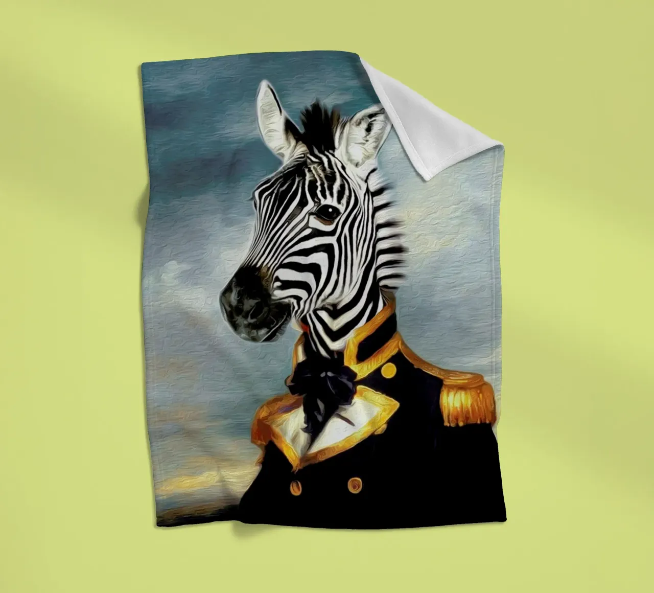 Zahir fleece blanket by Tein Lucasson