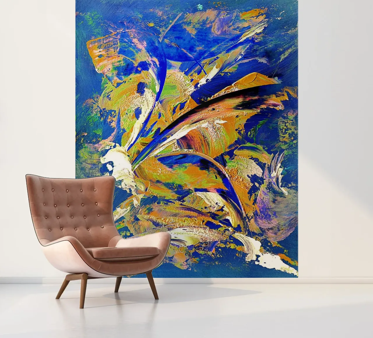 IDEAL GIFT 52 invers Fototapete von Thierry Vobmann Abstract painting