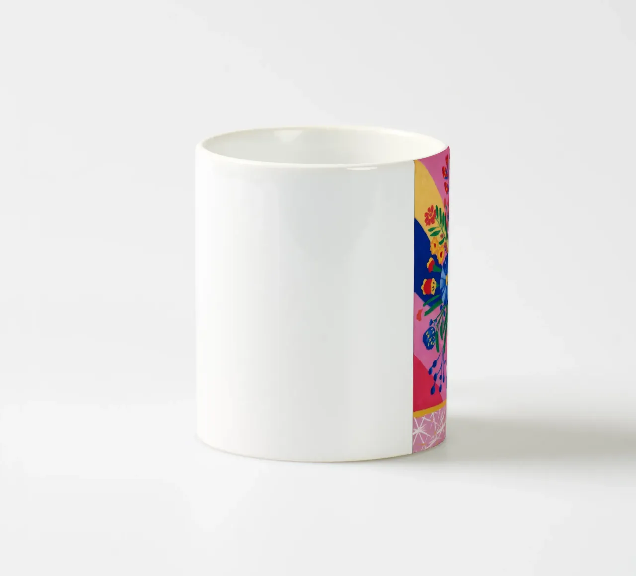 Esplosione floreale fauvista tazza in ceramica da Haven Fantasy
