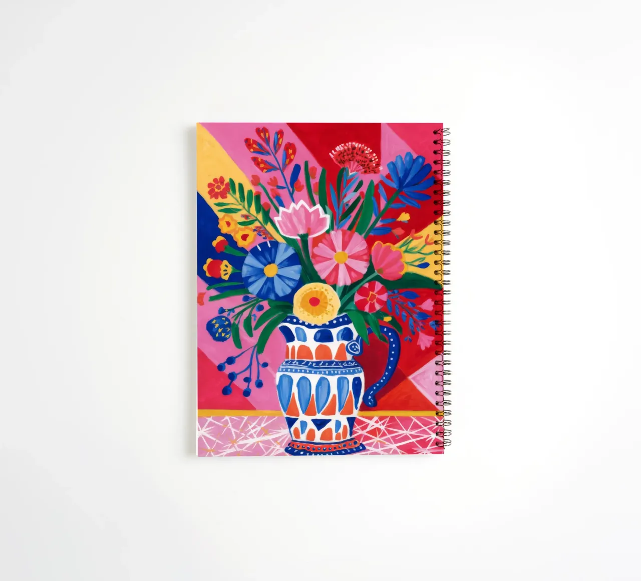 Fauvist Floral Explosion spiral notebook by Haven Fantasy