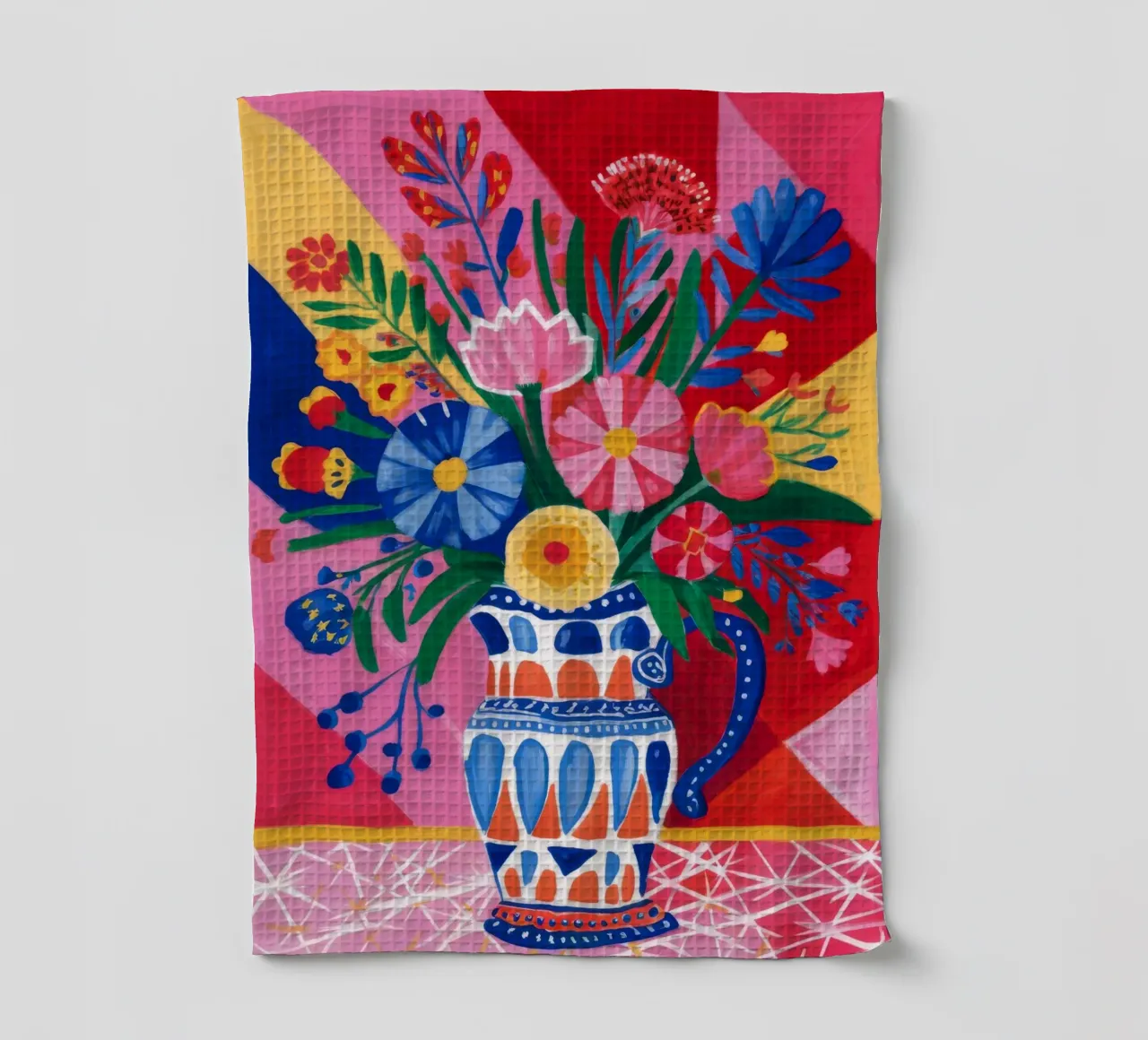 Explosion florale fauve torchon de Haven Fantasy