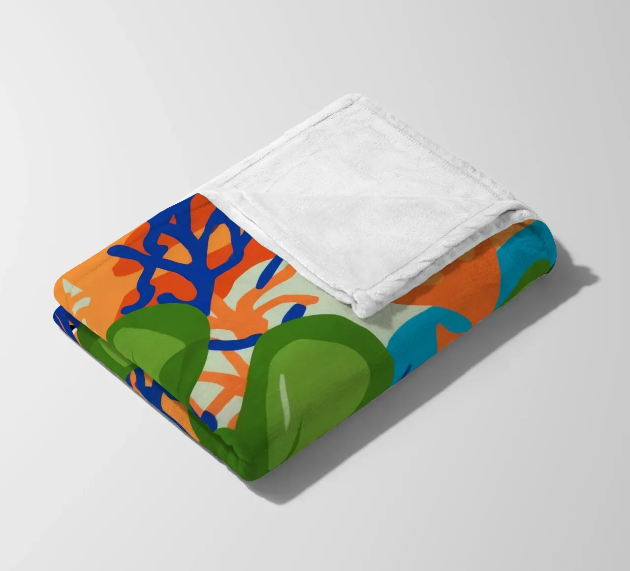 Danza astratta del fogliame coperta in pile da Tiga Bersama
