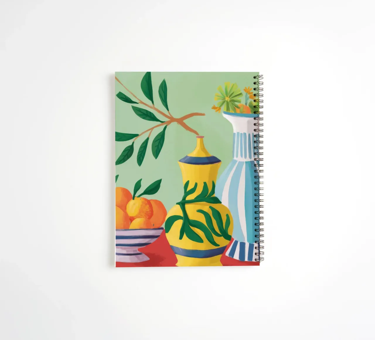 Olive Branch Harmony spiral notebook by Fable Tempa