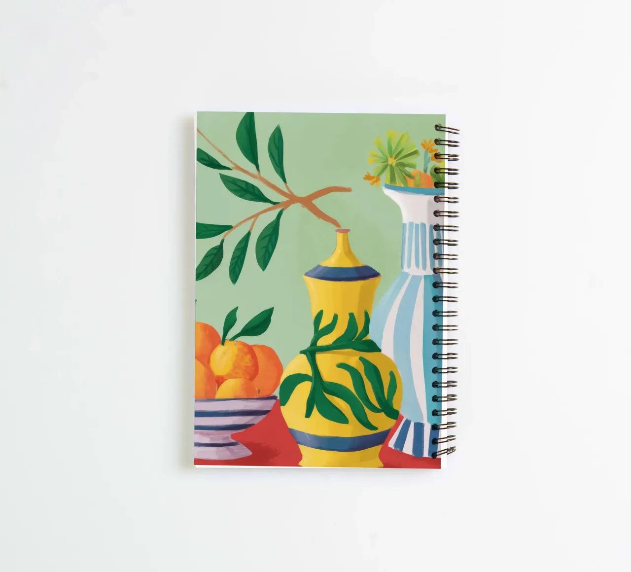 Olive Branch Harmony spiral notebook by Fable Tempa