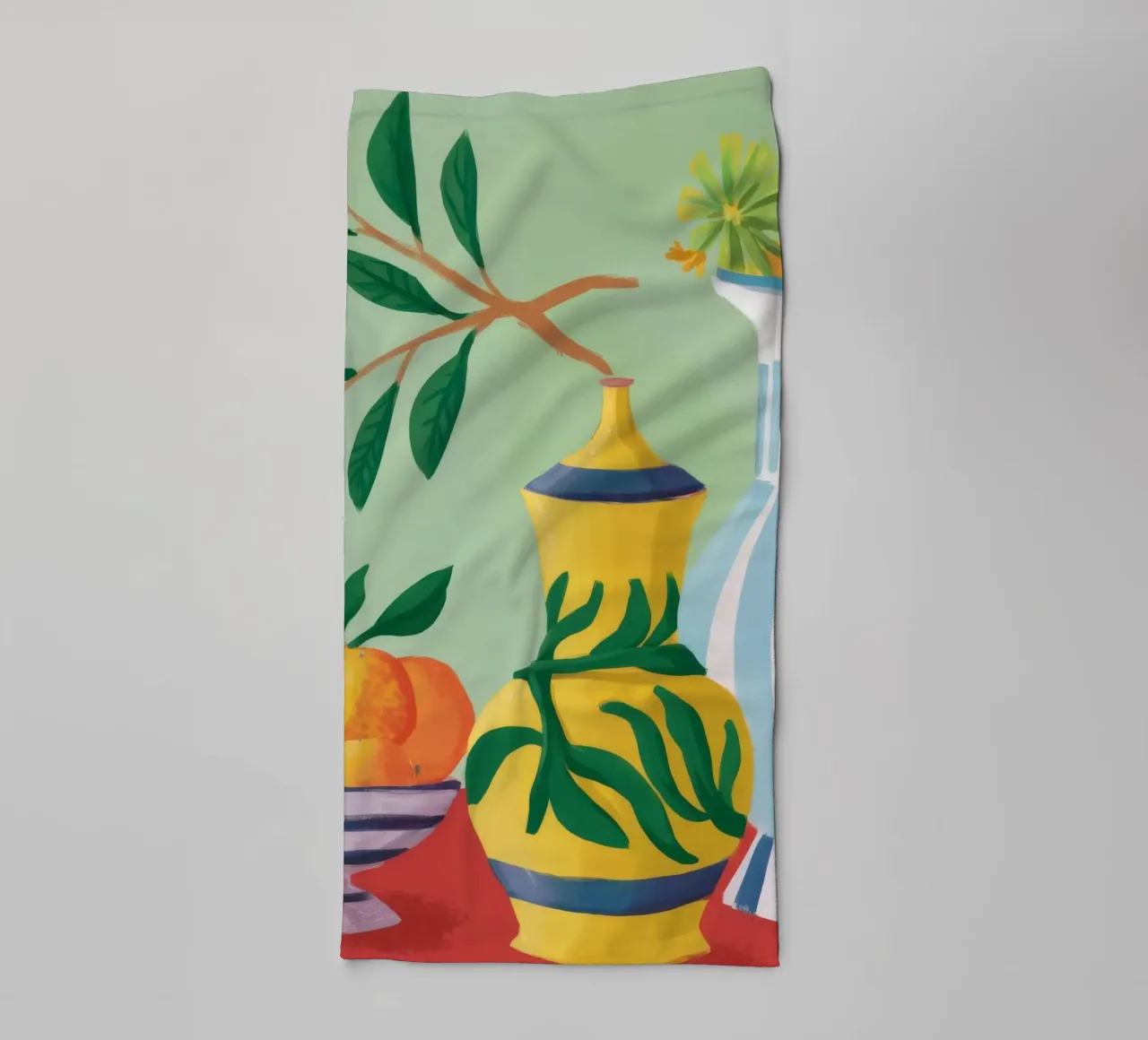 Olivenzweig Harmonie Handtuch von Fable Tempa