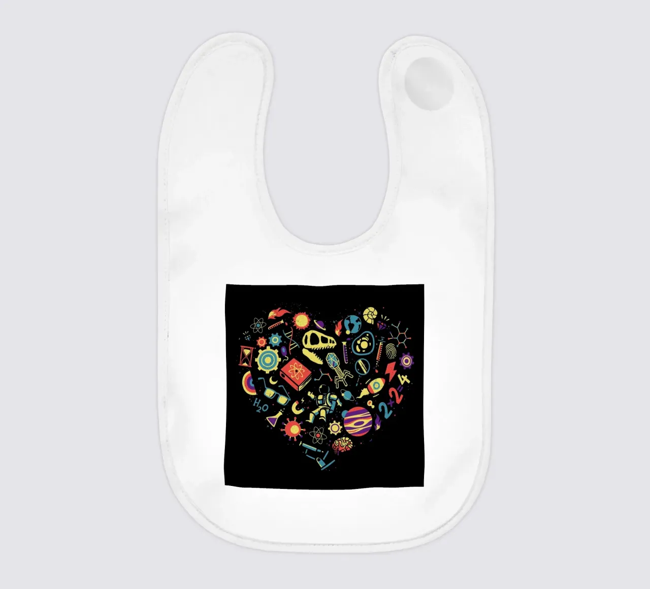 Love Science bavaglino da Tobe Fonseca