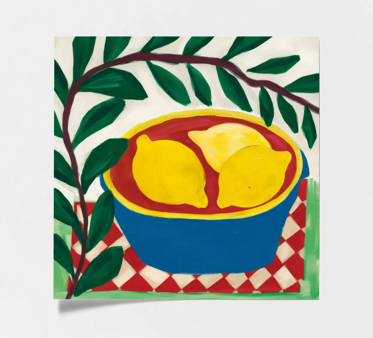 Zitronenschale Verdure Stickerbogen von Tiga Bersama