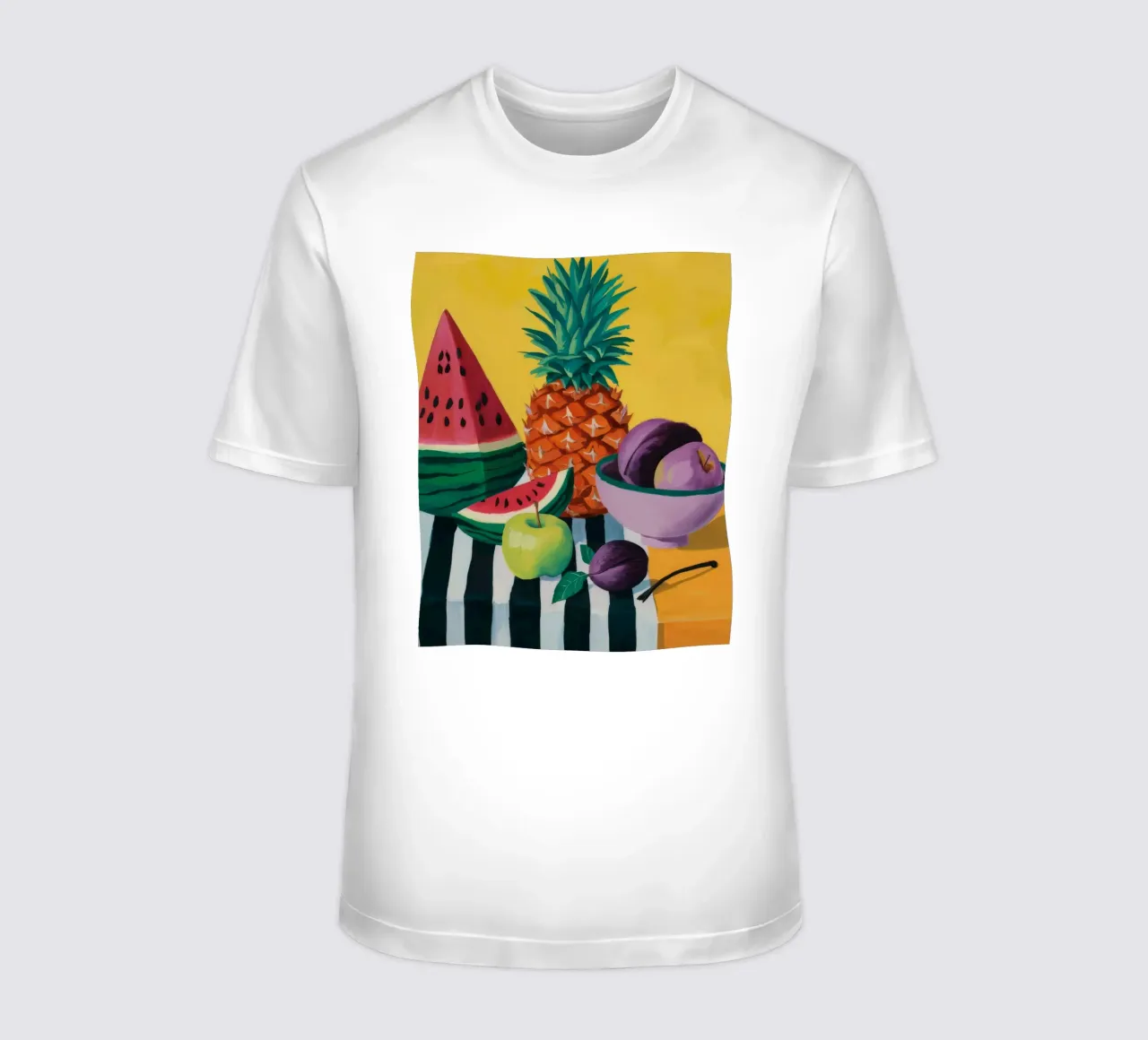 Pineapple Noir Feast t-shirt by Fable Tempa