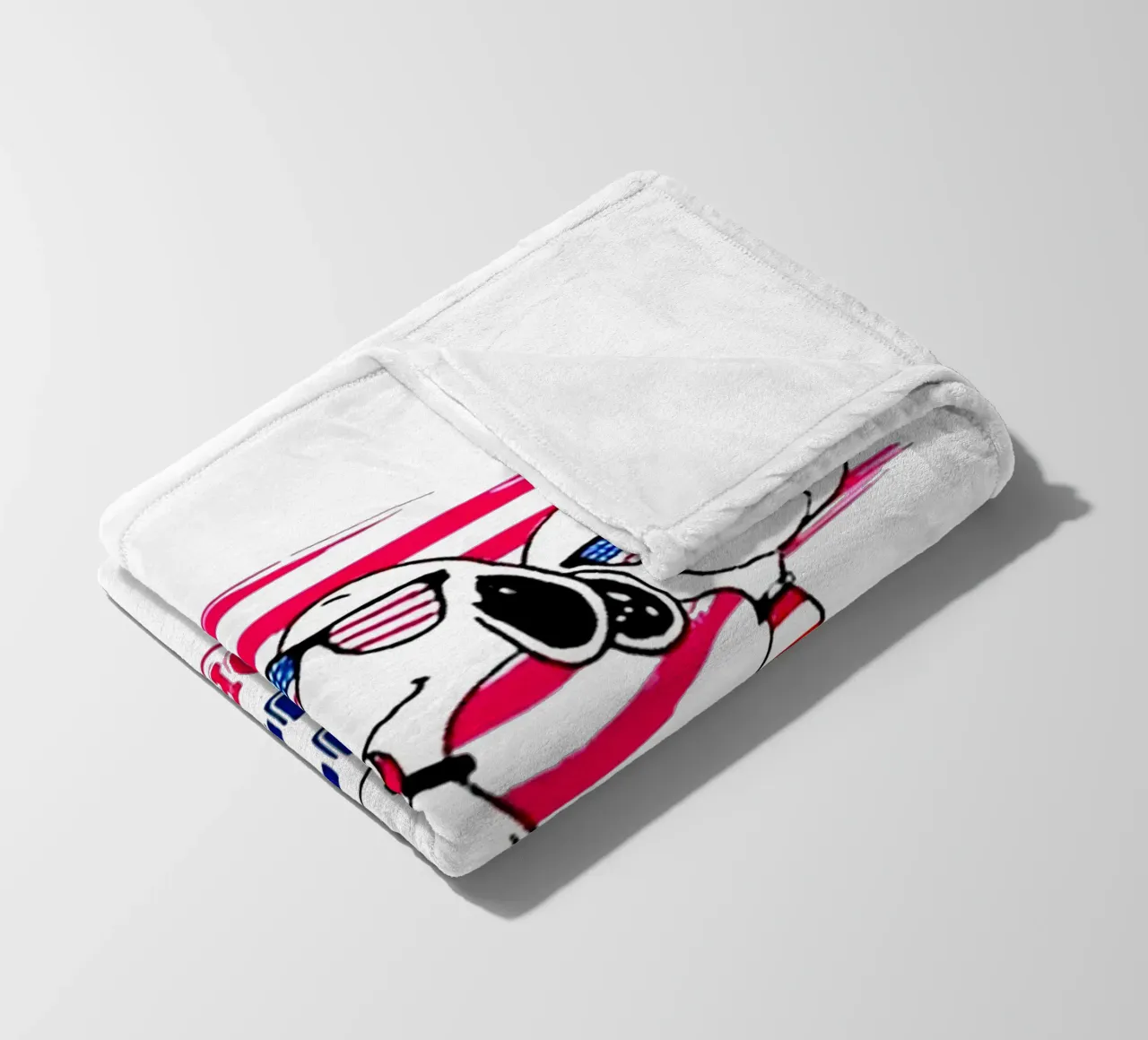 America 4 luglio coperta in pile da drabrenz