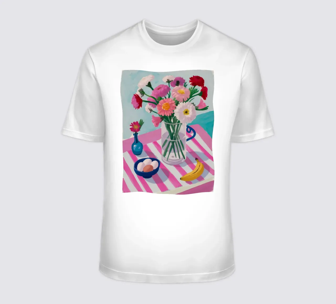 Vaso a righe Colazione t-shirt da Haven Fantasy