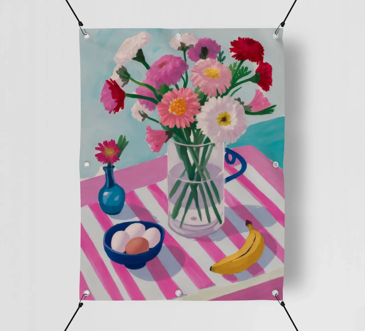 Vaso a righe Colazione telo in pvc da Haven Fantasy