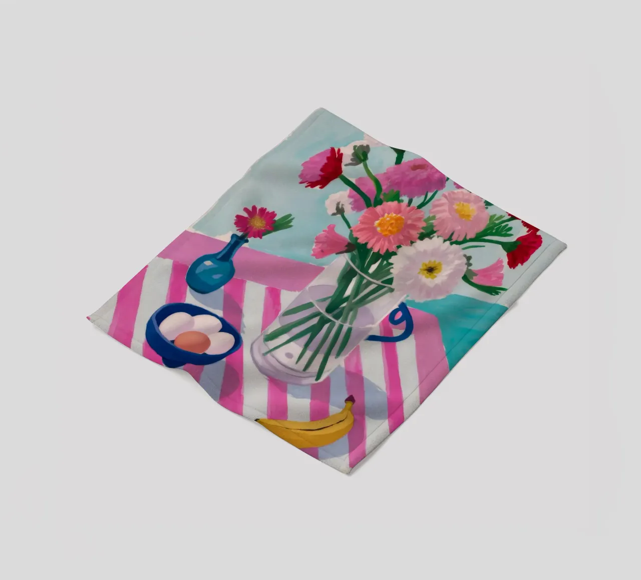 Vaso a righe Colazione coperta in pile da Haven Fantasy