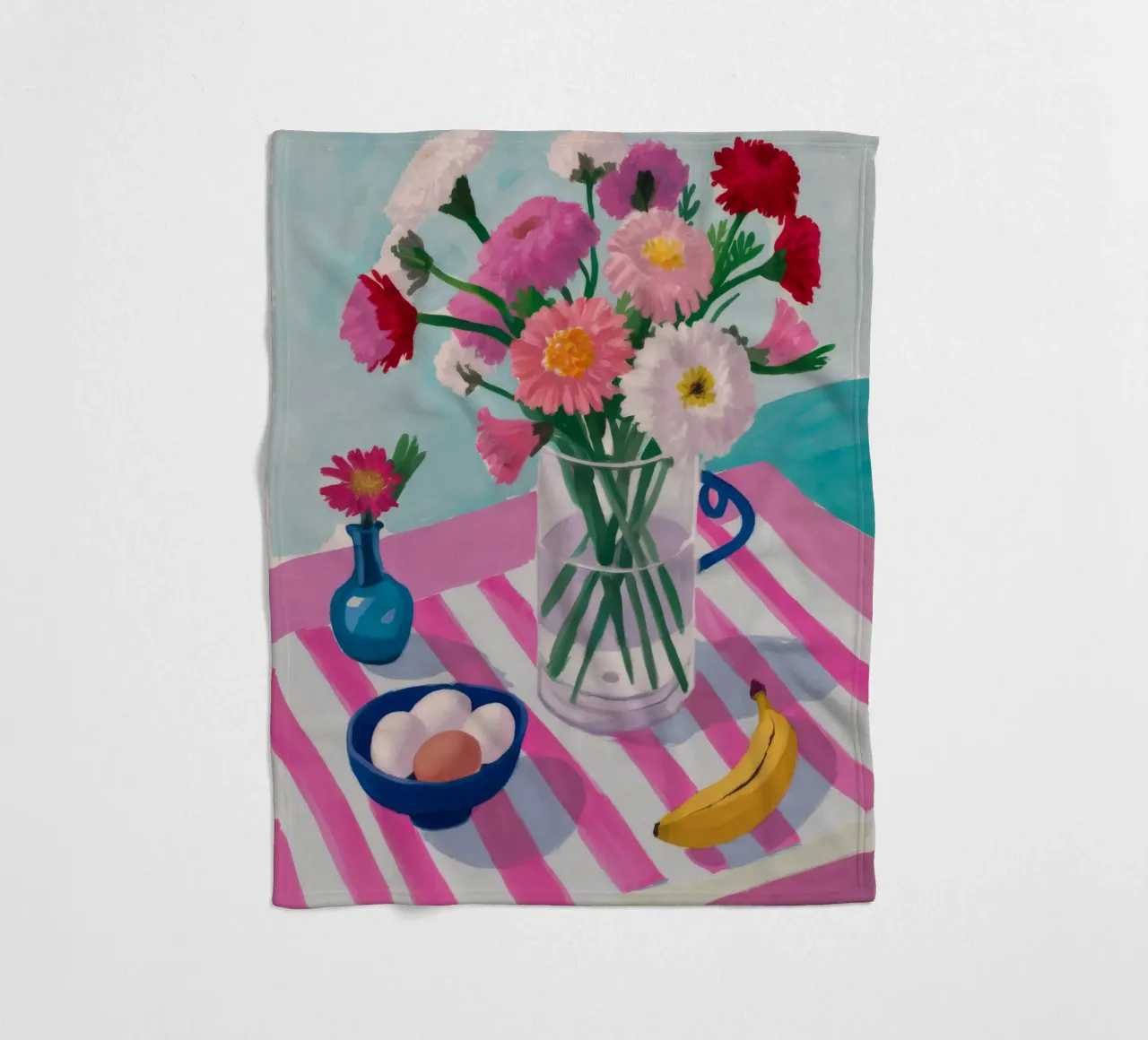 Vaso a righe Colazione coperta in pile da Haven Fantasy