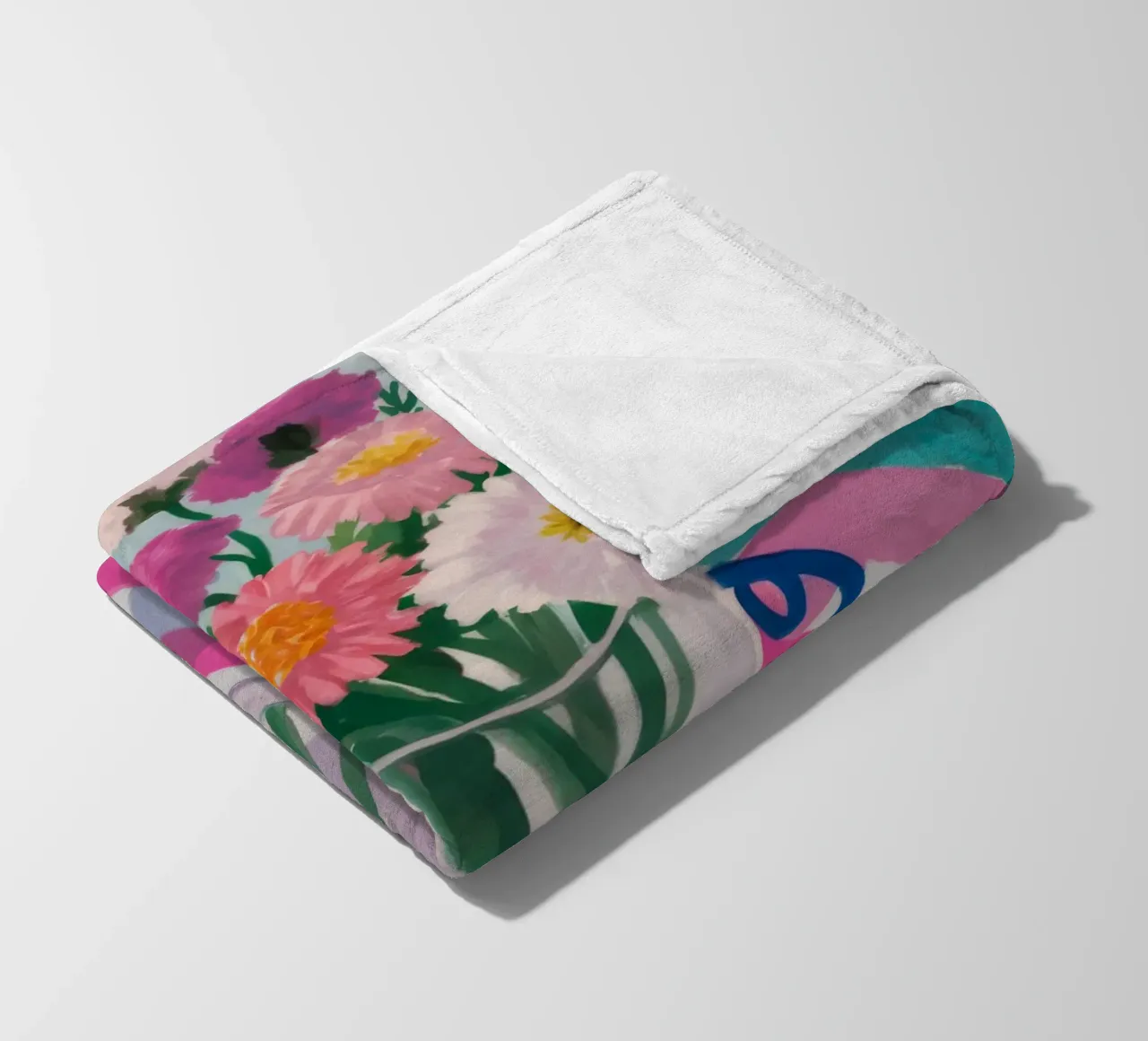 Vaso a righe Colazione coperta in pile da Haven Fantasy