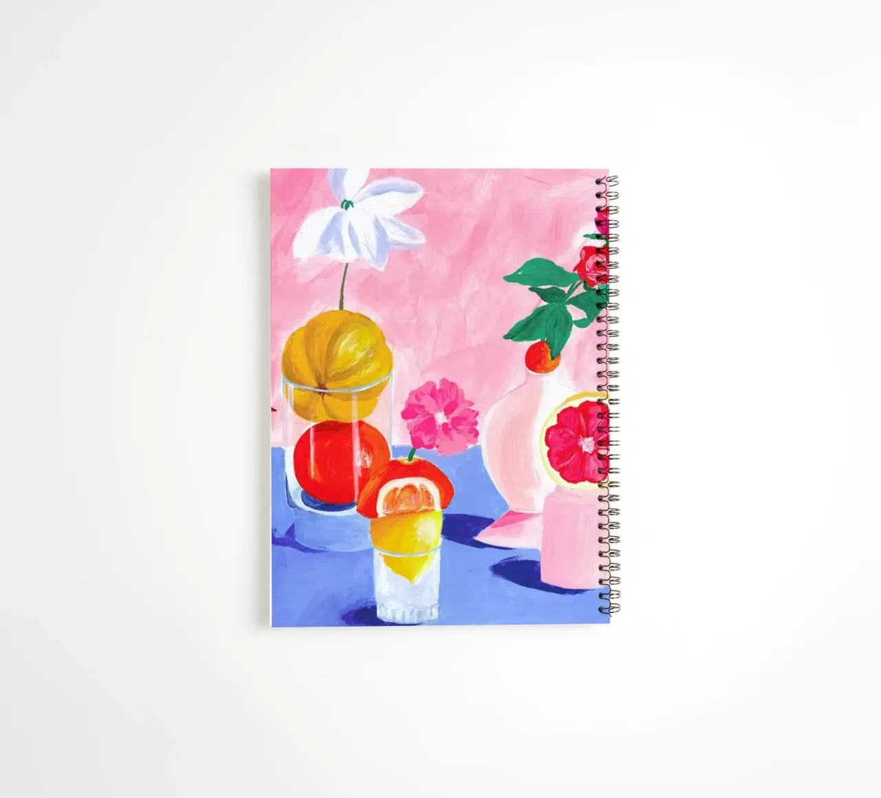 A Collection Of Vases spiral notebook by Berserk Prints by Maria M.C.