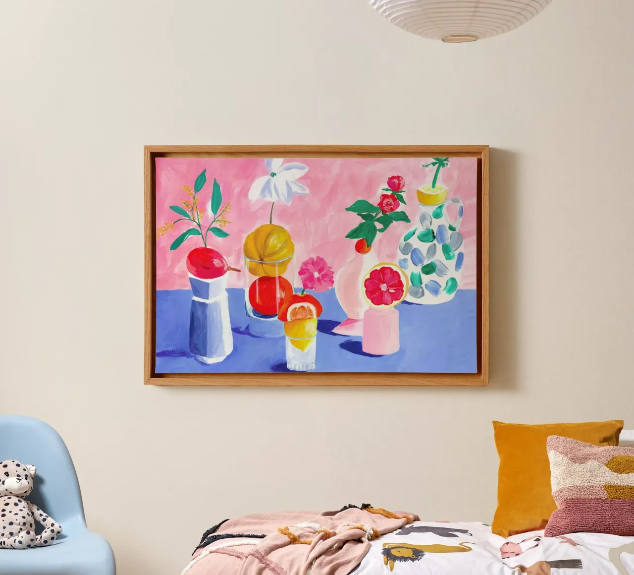 A Collection Of Vases tela da Berserk Prints by Maria M.C.