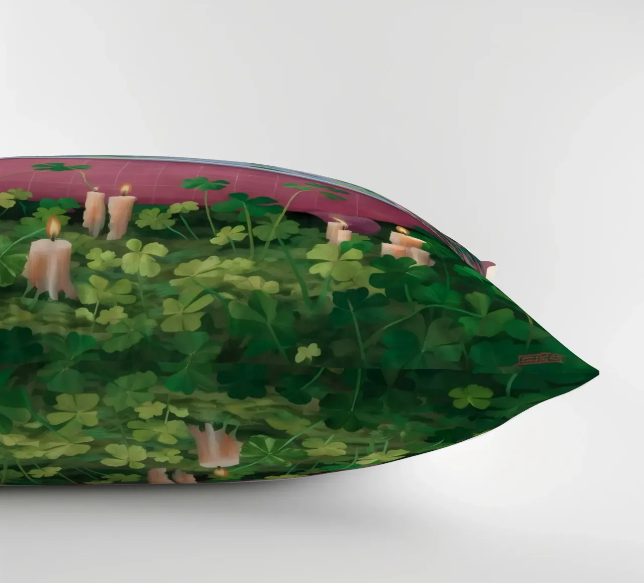 Vasca da bagno rosa Jungle cuscino da Pan Denim