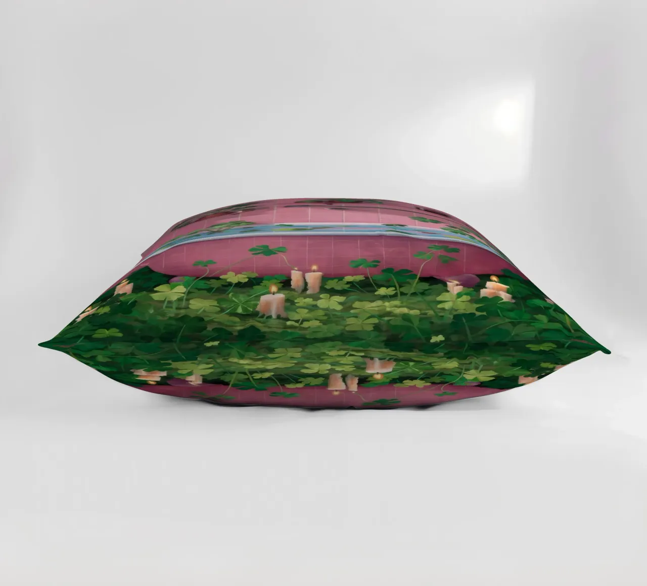 Vasca da bagno rosa Jungle cuscino da Pan Denim