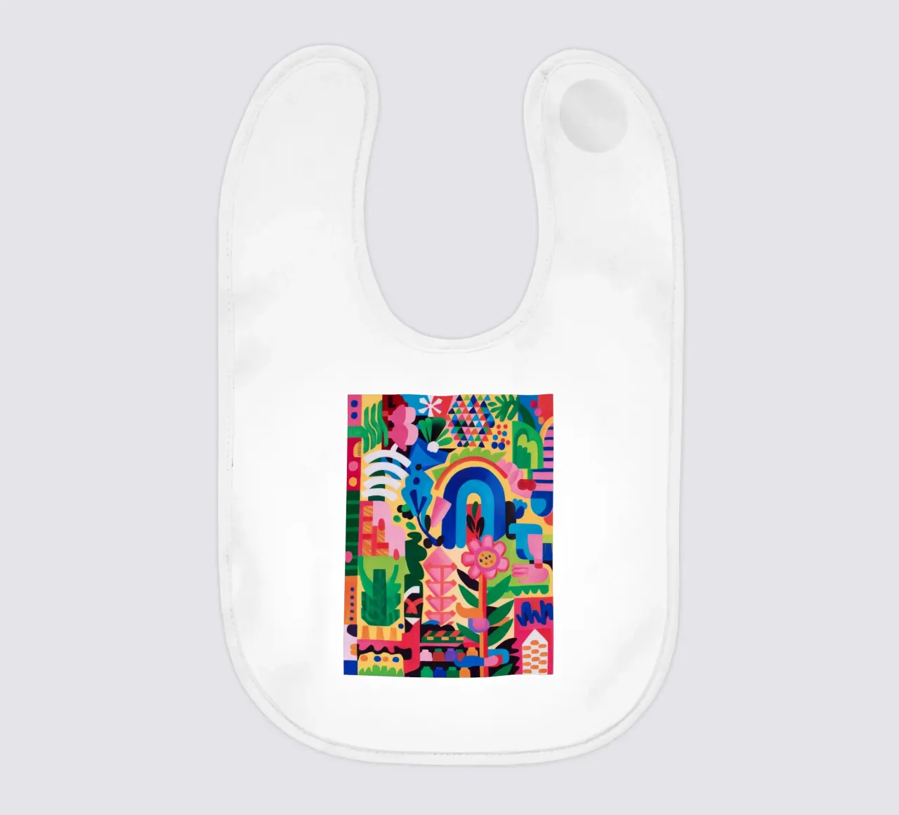 Totem della gioia arcobaleno bavaglino da Tiga Bersama