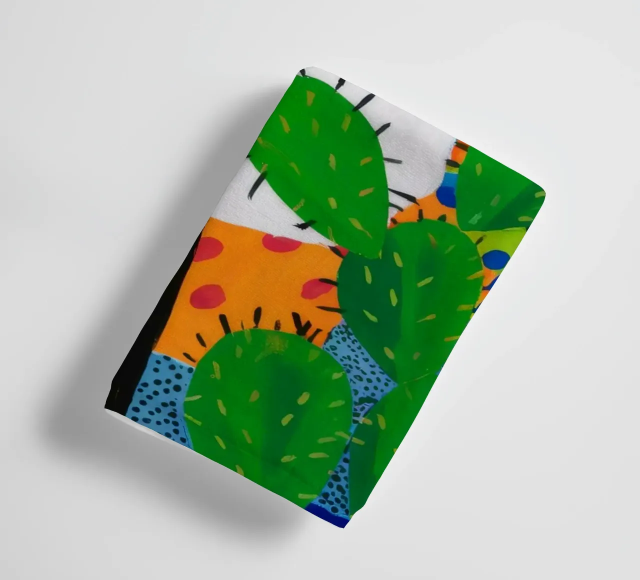 Kaktus-Zitrone-Oase Handtuch von Tiga Bersama