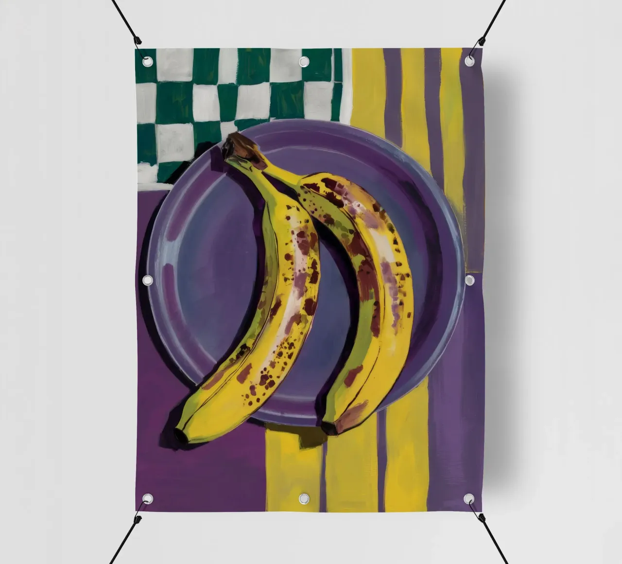 Striscia di banane telo in pvc da Tiga Bersama