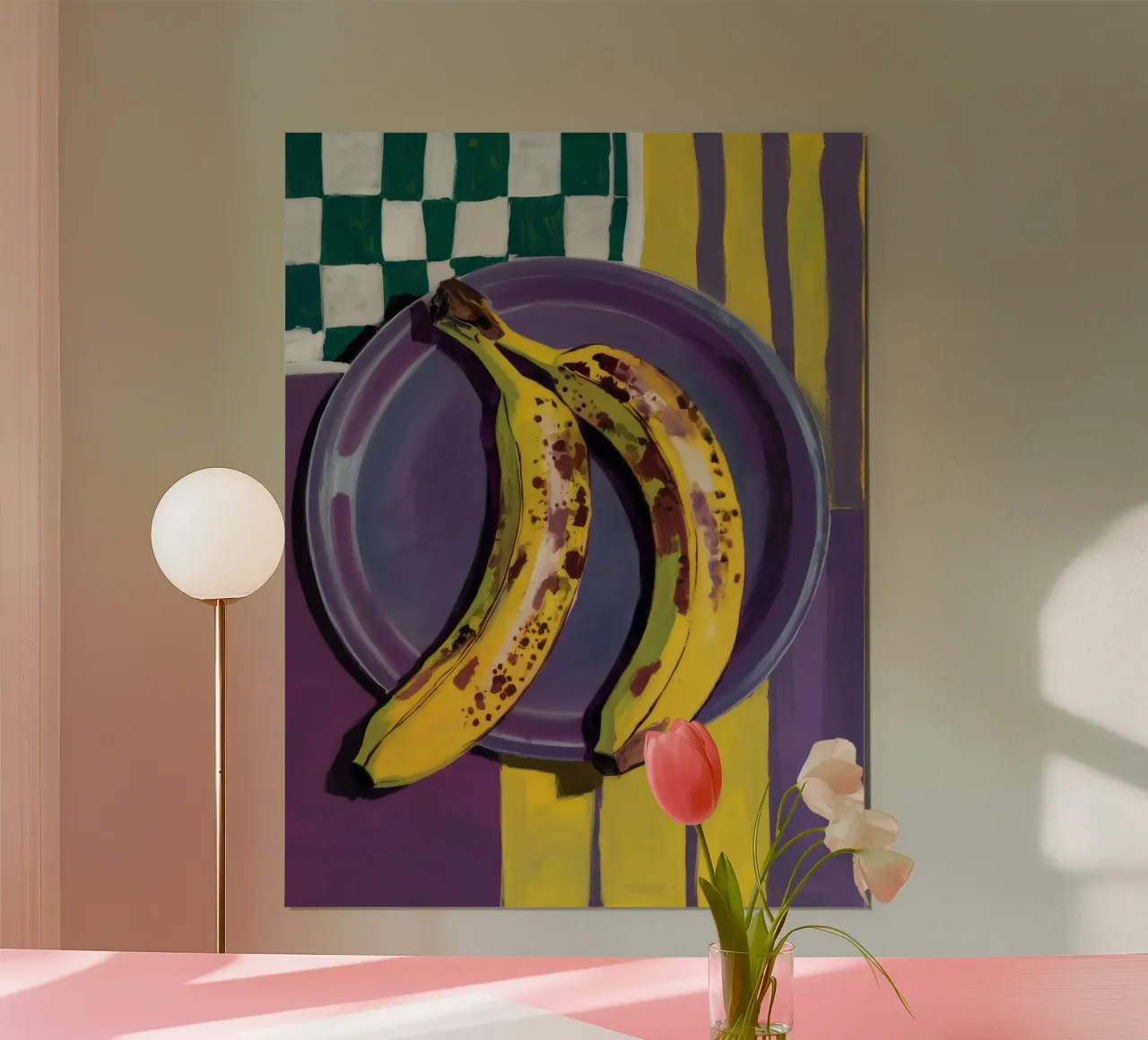 Striscia di banane carta hahnemühle da Tiga Bersama