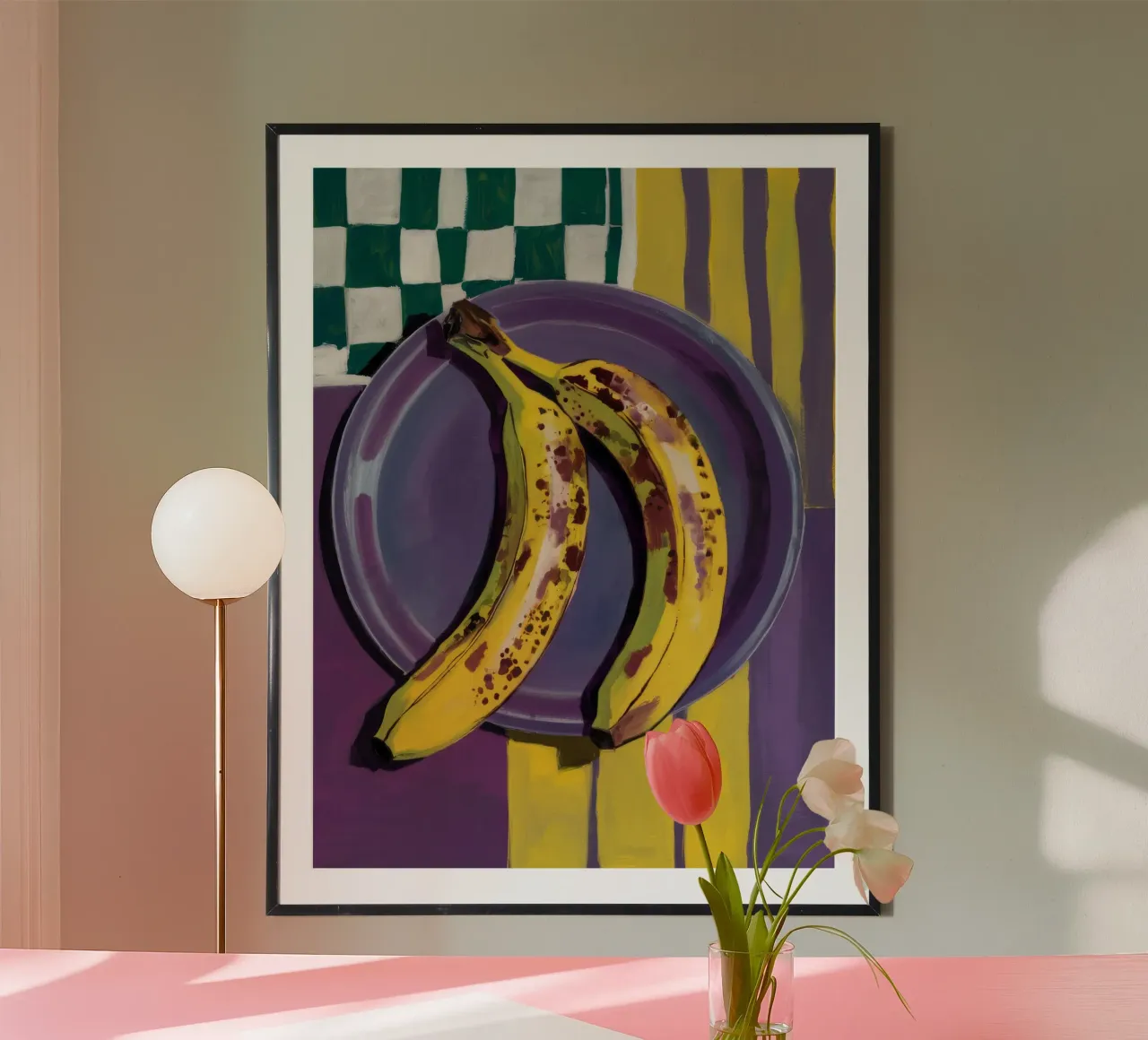 Striscia di banane carta hahnemühle da Tiga Bersama