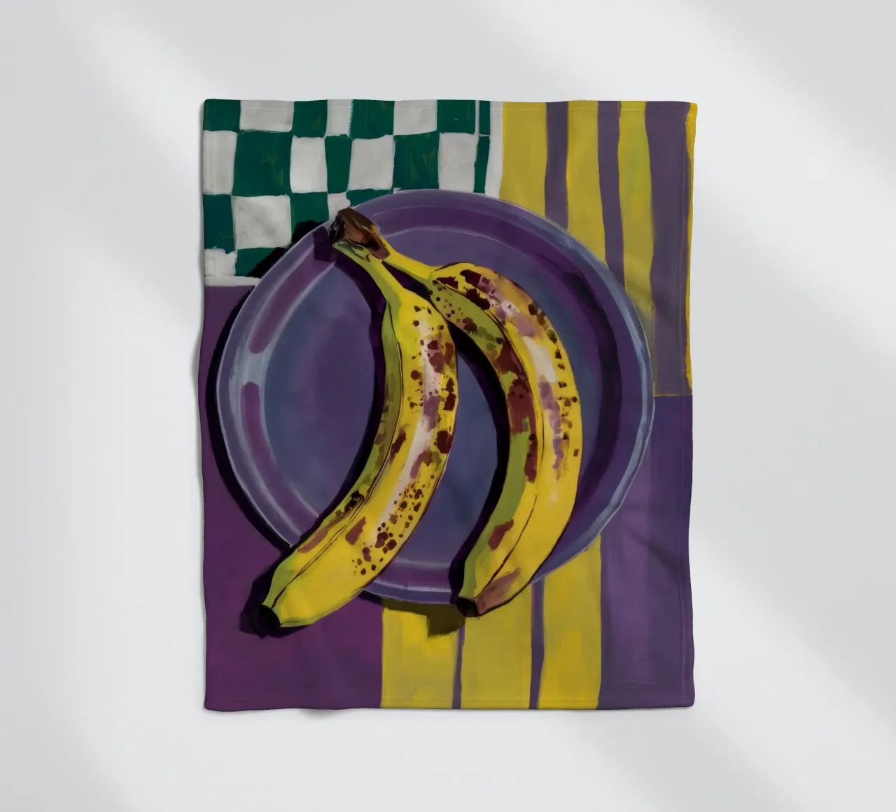 Striscia di banane coperta in pile da Tiga Bersama