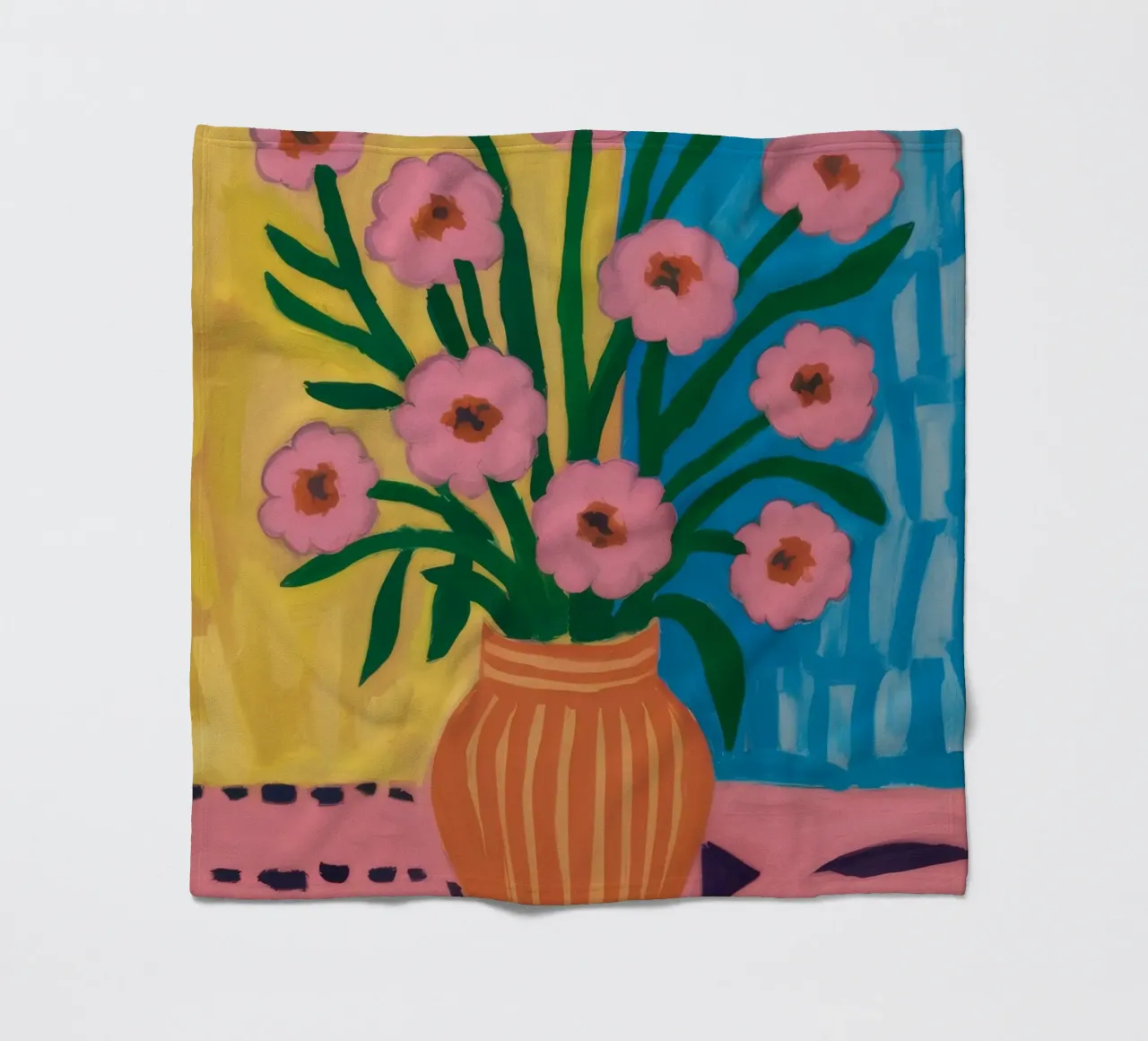 Terracotta Pattern Play coperta in pile da Fable Tempa