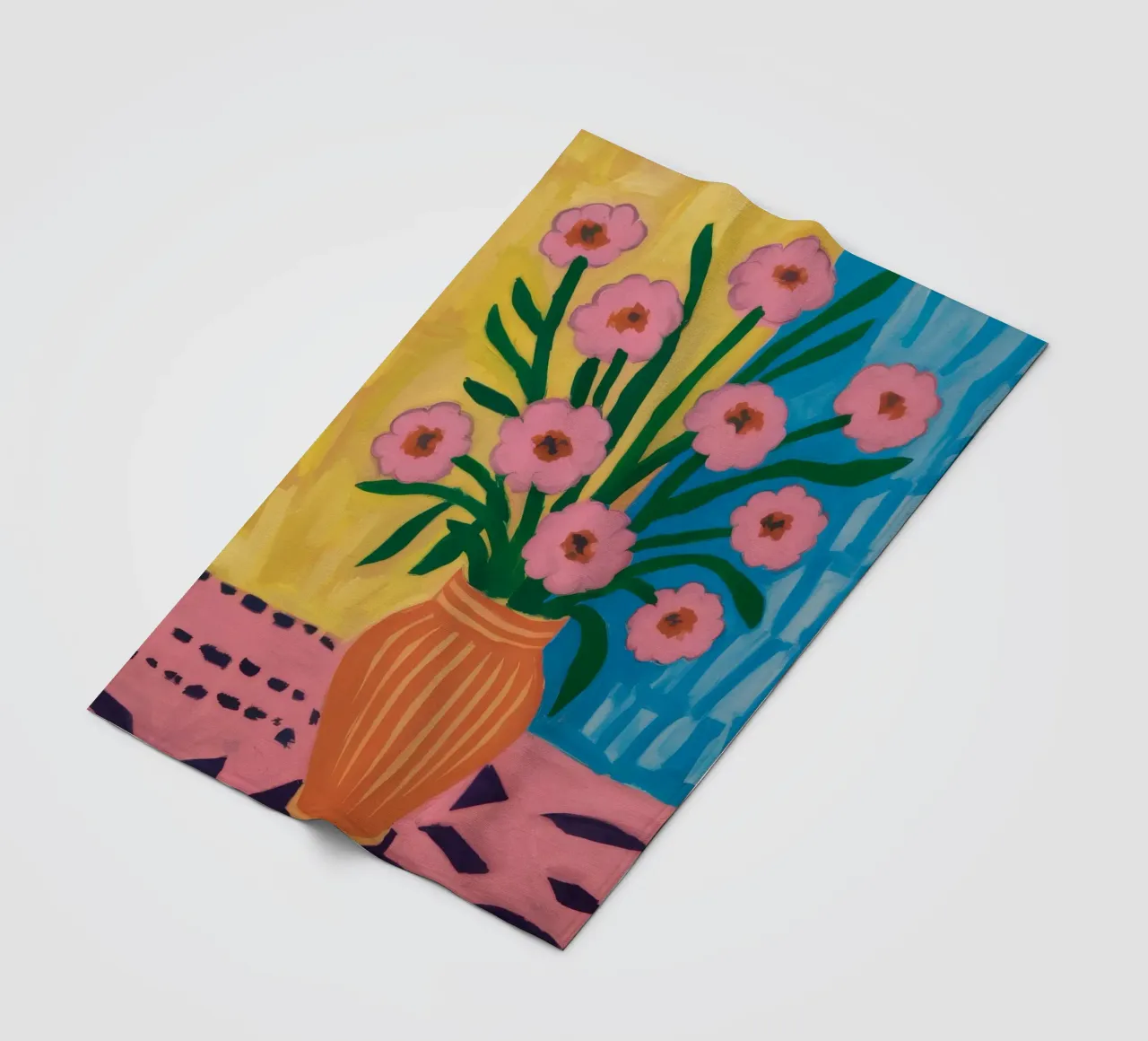 Terracotta Pattern Play coperta in pile da Fable Tempa