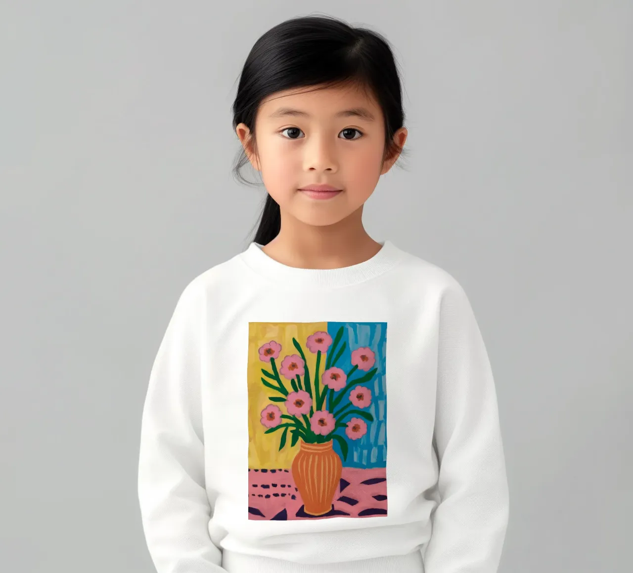 Terracotta Pattern Play felpa bambino da Fable Tempa