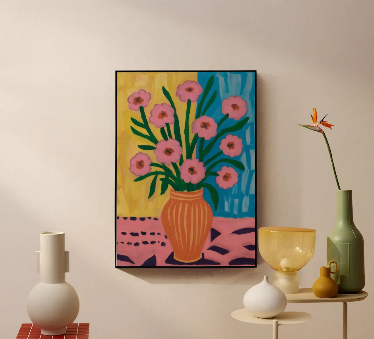 Terracotta Pattern Play acrylic glass by Fable Tempa