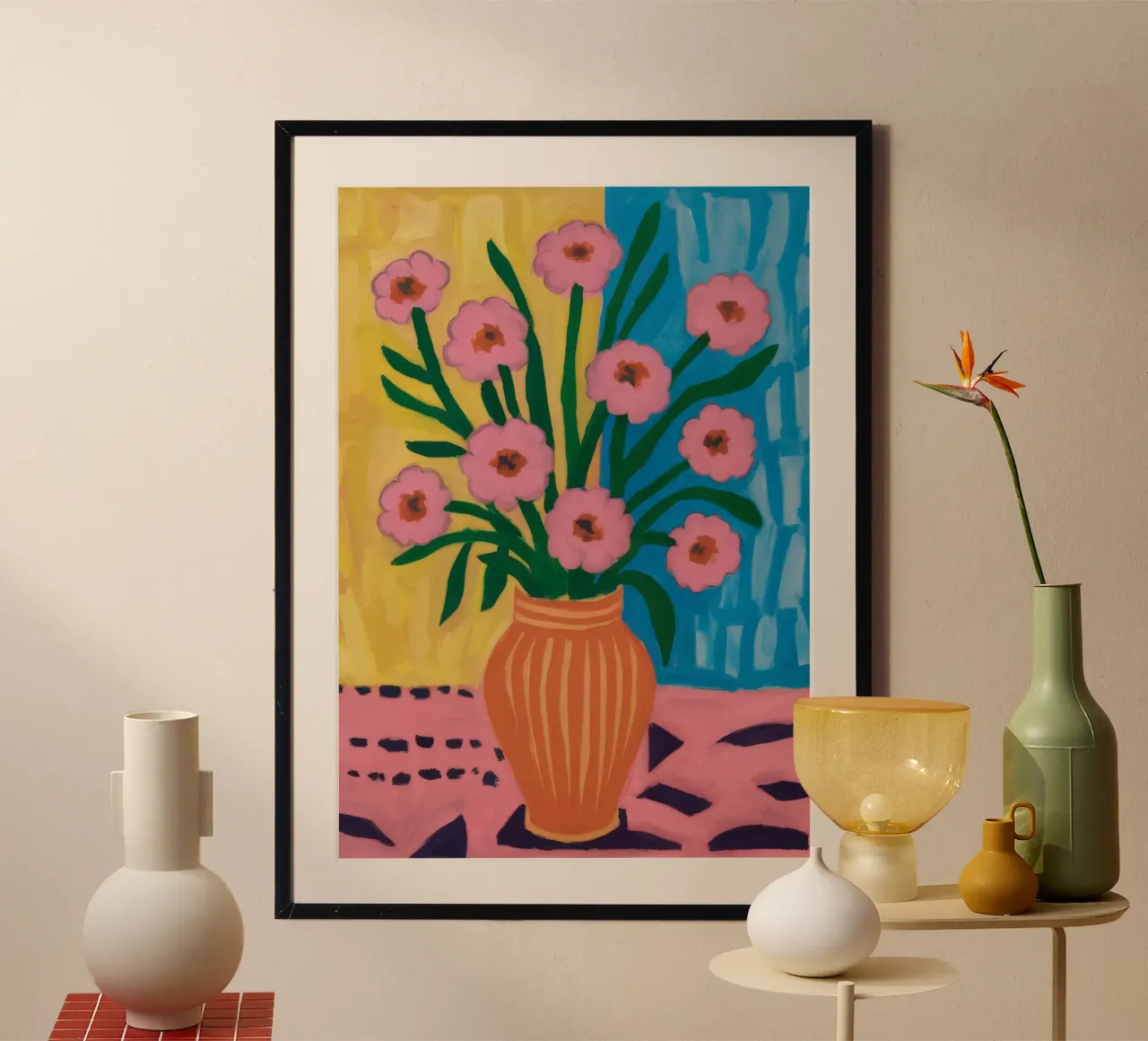 Terracotta Pattern Play poster da Fable Tempa