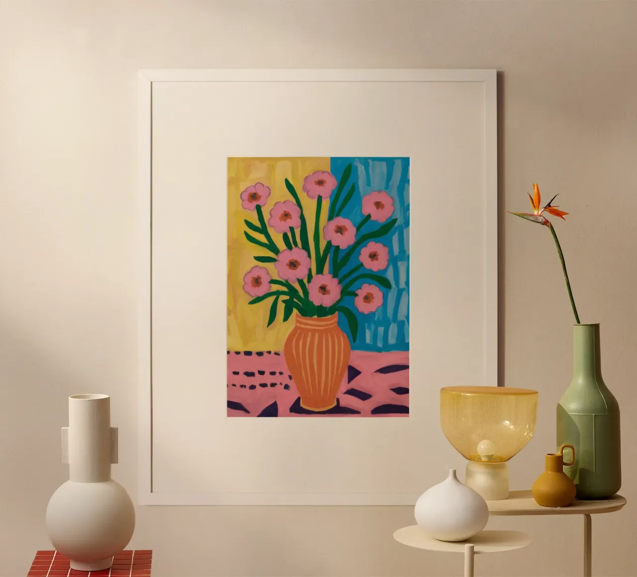 Terracotta Pattern Play poster da Fable Tempa