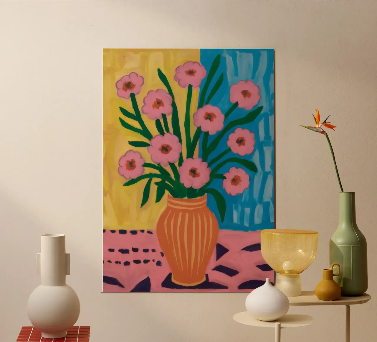 Terracotta Pattern Play poster da Fable Tempa