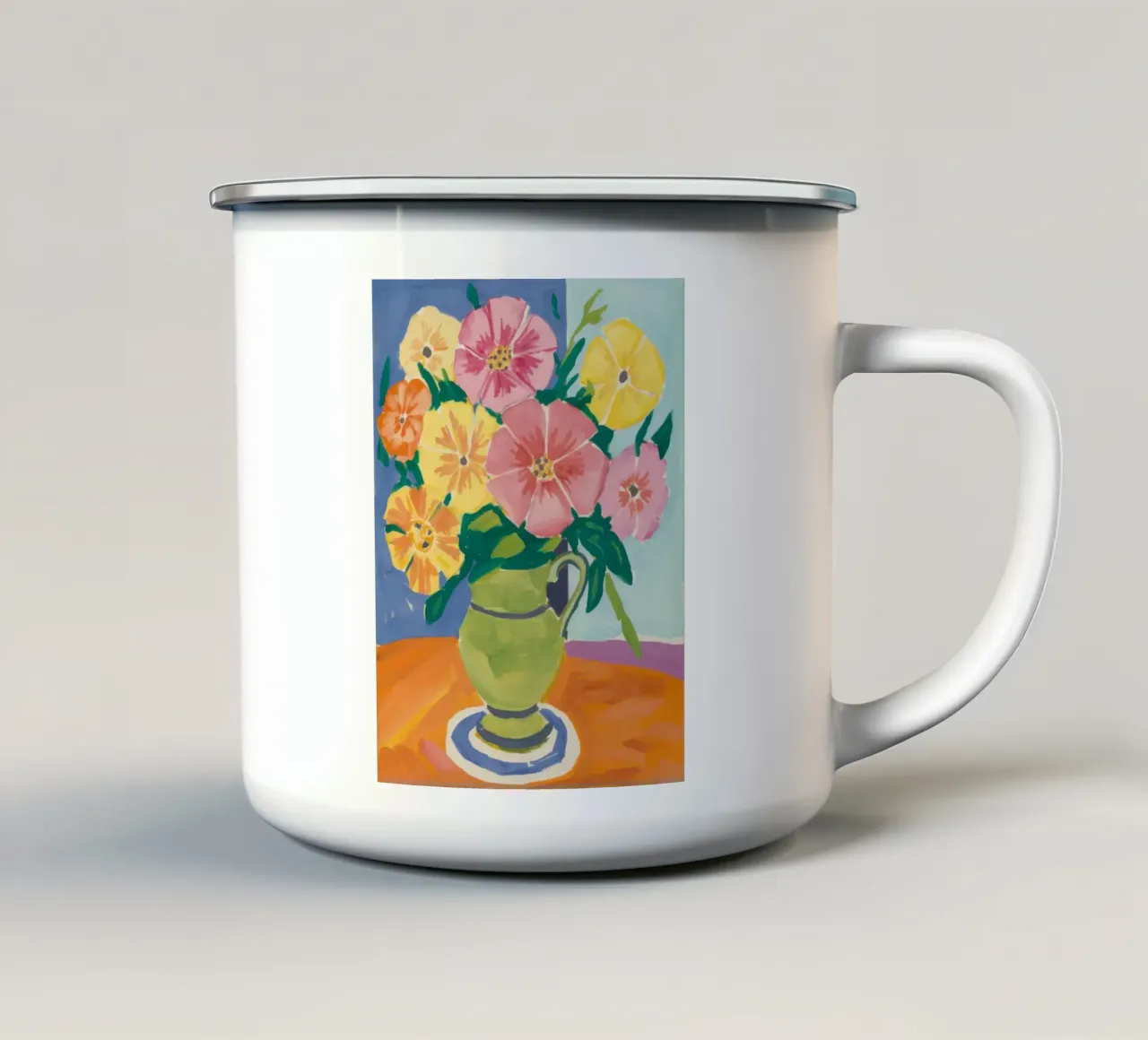 Vaso di vetro Joy tazza in smalto da Pan Denim