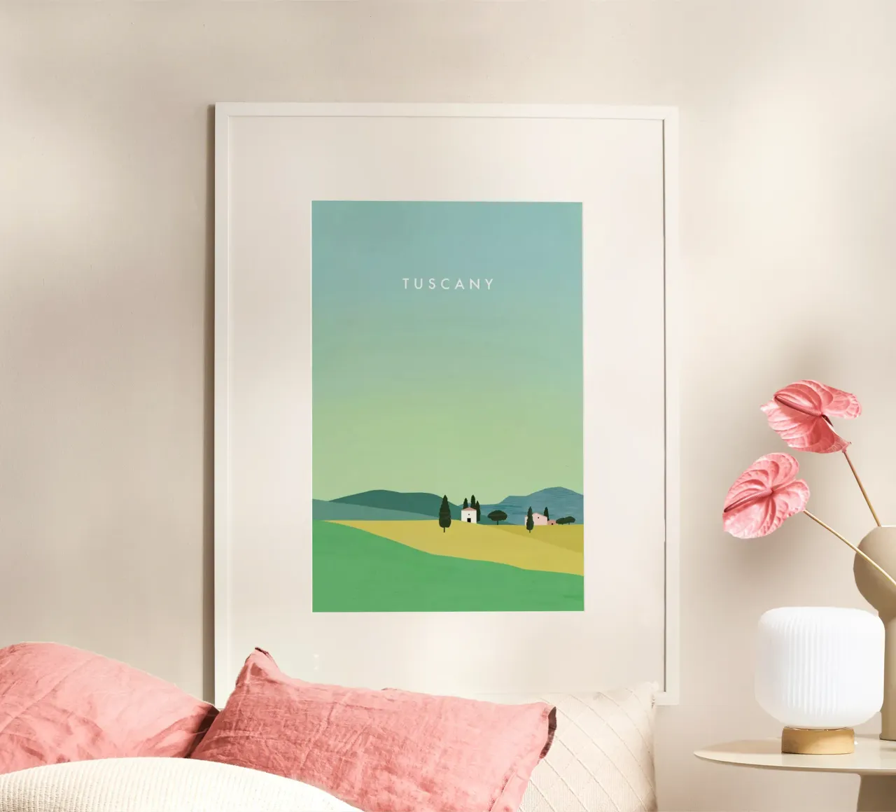 Tuscany poster da Katinka Reinke