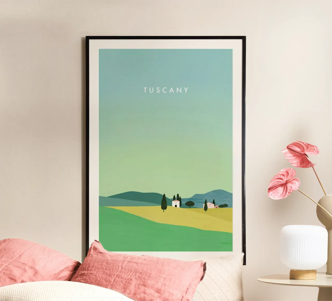 Tuscany poster da Katinka Reinke