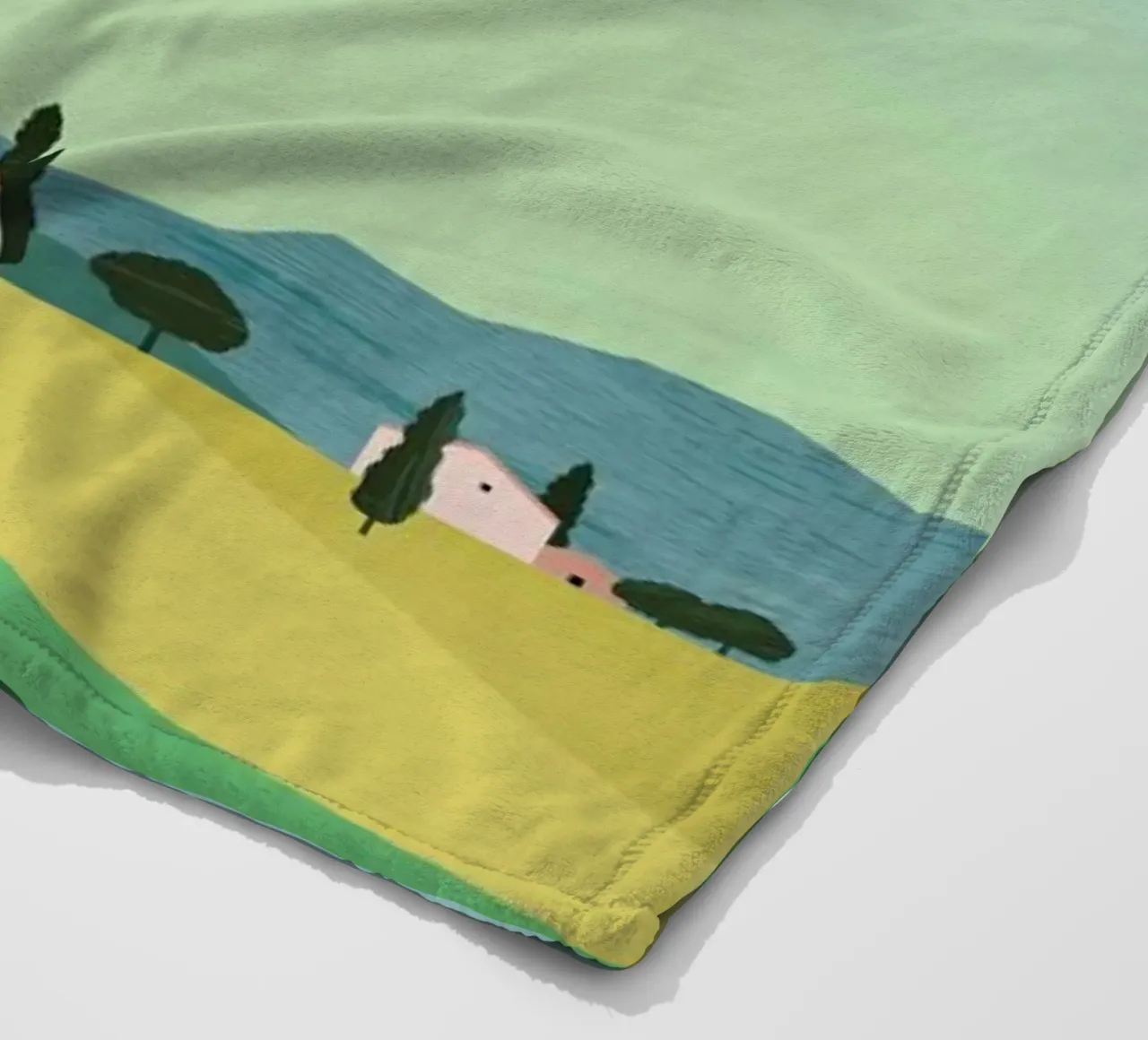 Tuscany fleece blanket by Katinka Reinke