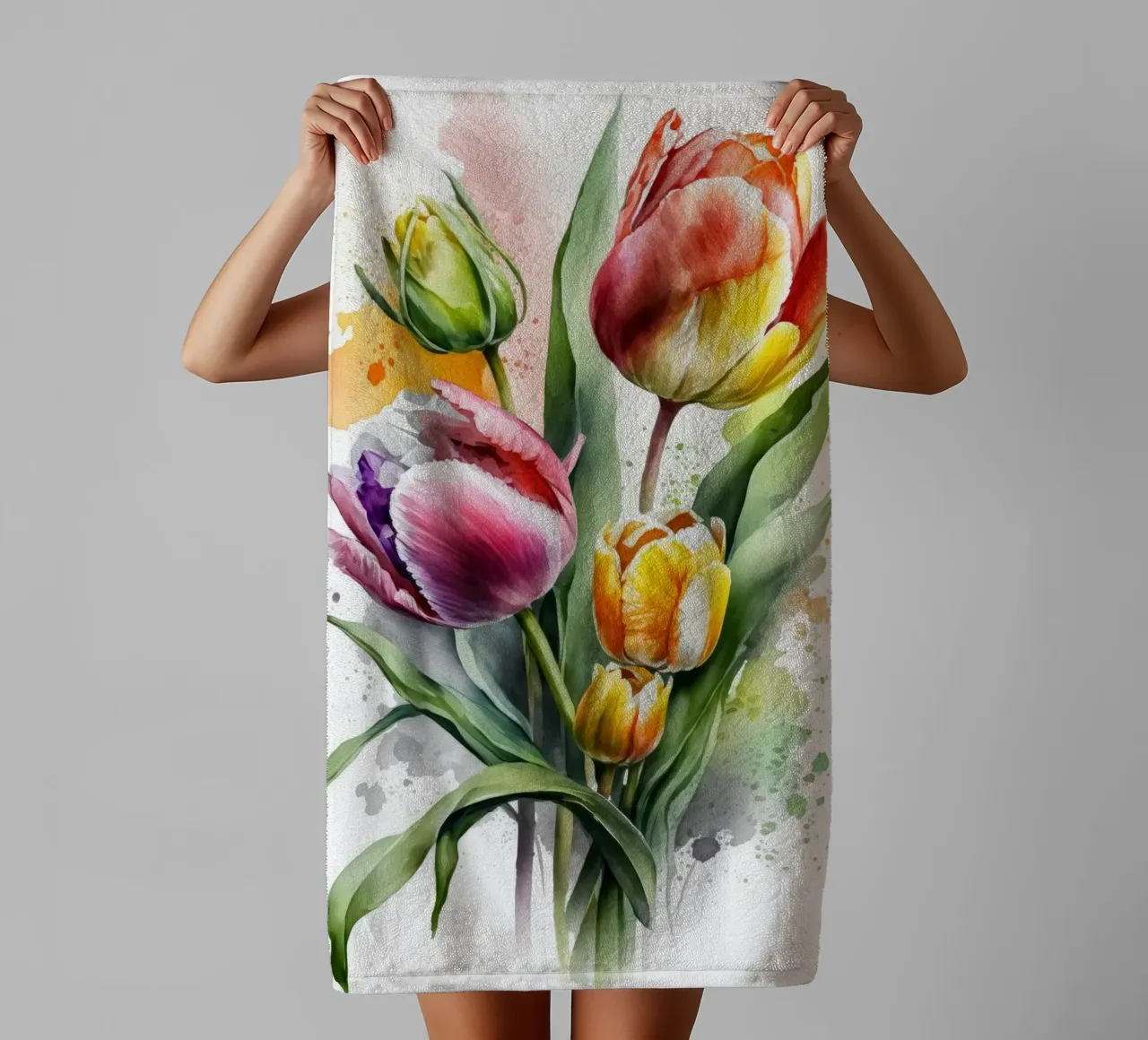 Art mural d'Imagine serviette de bain de Imagine