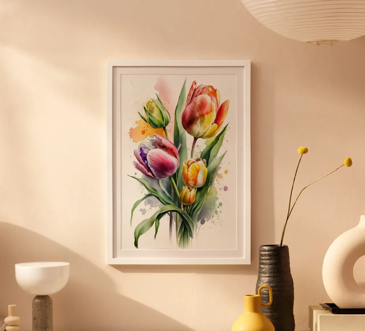 Arte da parete di Imagine poster con telaio in plastica da Imagine