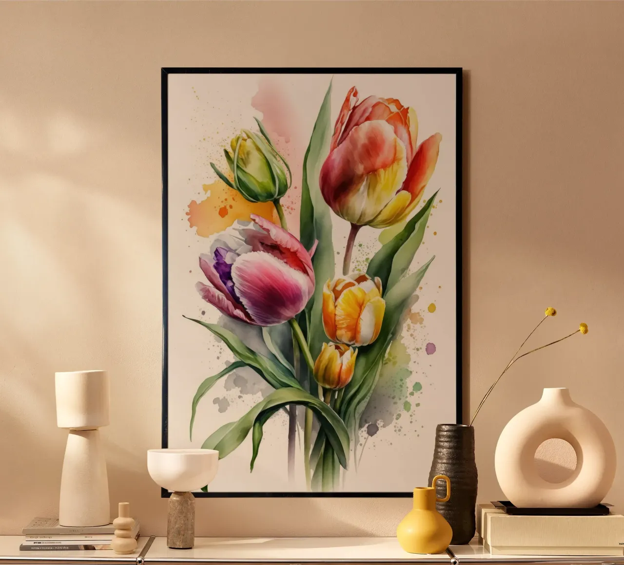 Arte da parete di Imagine poster con telaio in plastica da Imagine