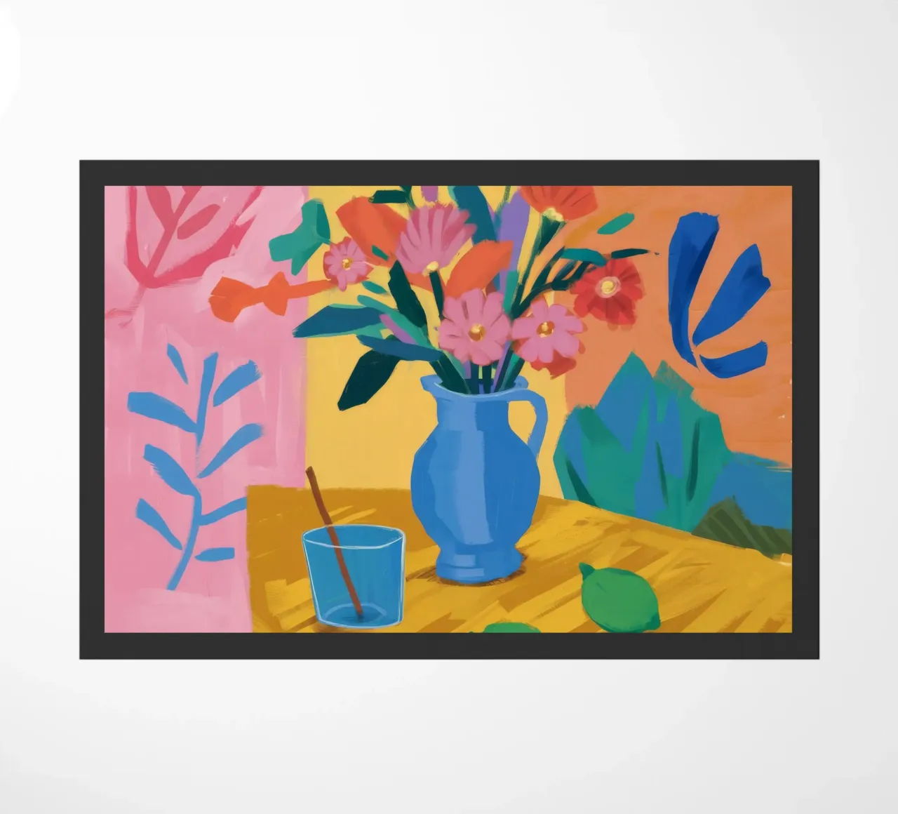 Tiglio e fiore zerbino da Pan Denim